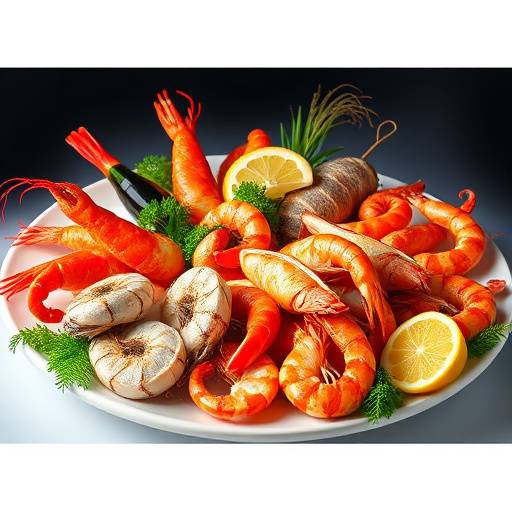 Exquisite seafood platter