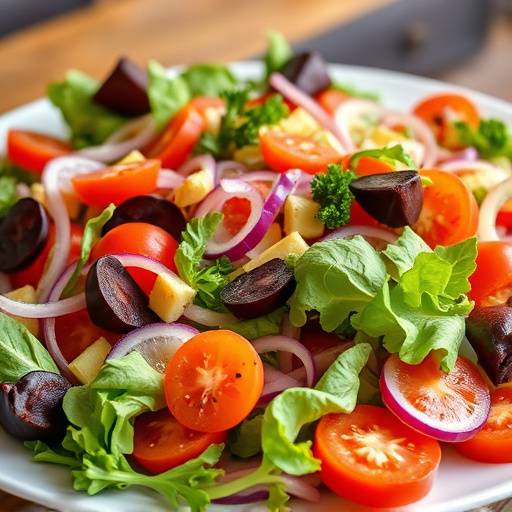 Salad platter